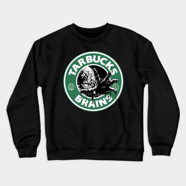 Tarbuck's Brains Crewneck Sweatshirt by boltfromtheblue